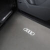 Original lys projektor til døren. Audi logo